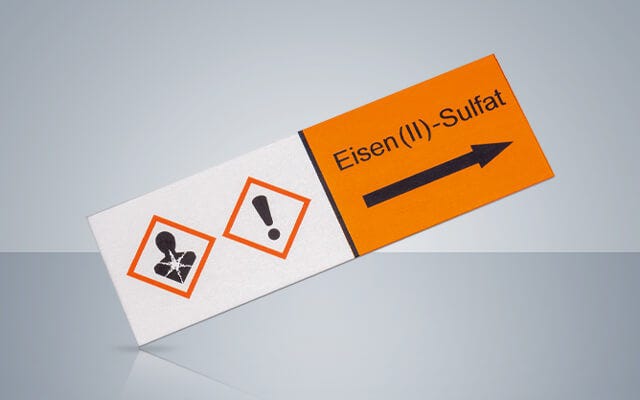 Schild Gefahrstoff Aluminium GHS Schild Gefahrstoff Aluminium GHS