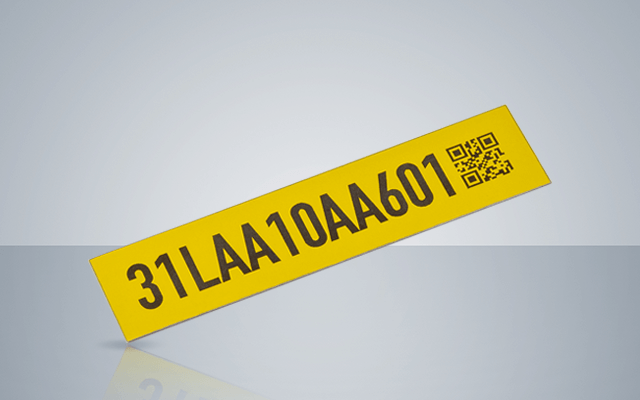 Lagerkennzeichnung Regalkennzeichnung mit QR-Code Lagerkennzeichnung Regalkennzeichnung mit QR-Code