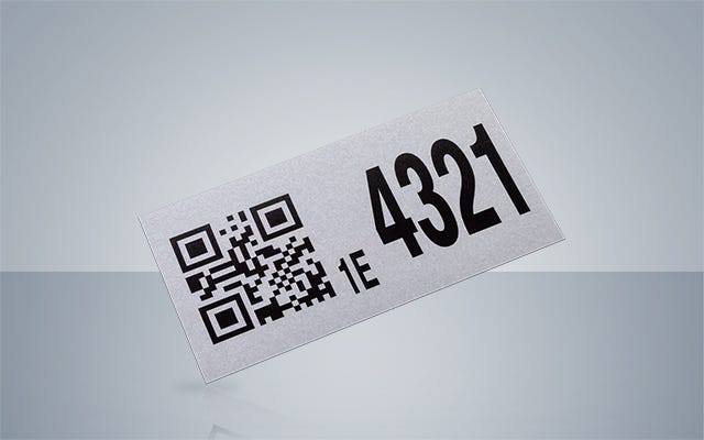 Lagerkennzeichnung Regalkennzeichnung mit QR-Code Lagerkennzeichnung Regalkennzeichnung mit QR-Code