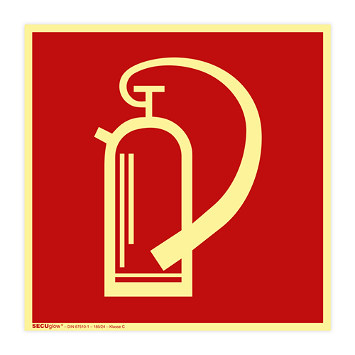 Brandschutzzeichen für Feuerlöscher