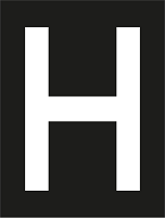 Bahnsignal SH 7 – Haltetafel