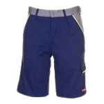 Planam Visline Shorts, marine/gelb/zink, Größe XS - 4XL