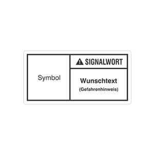 UL-zertifizierte Maschinenschilder nach ANSI Z535