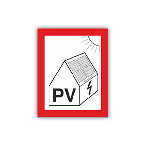Kennzeichnung von PV-Anlagen 