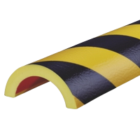Rohrschutzprofil Typ R50 gelb/schwarz