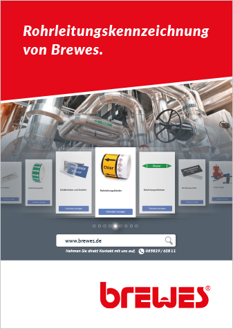 Broschüre Rohrleitungskennzeichnung