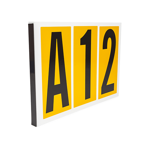 Schaubild einer Kennzeichnung von "A12" 