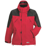 Planam Outdoor Redwood Jacke 2-in-1 - rot/schwarz