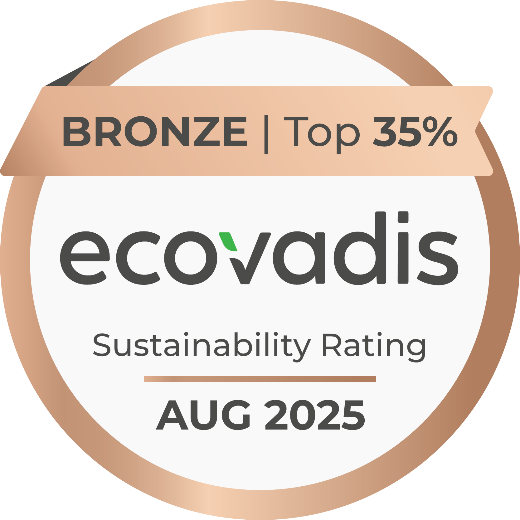 Zertifikat Ecovadis