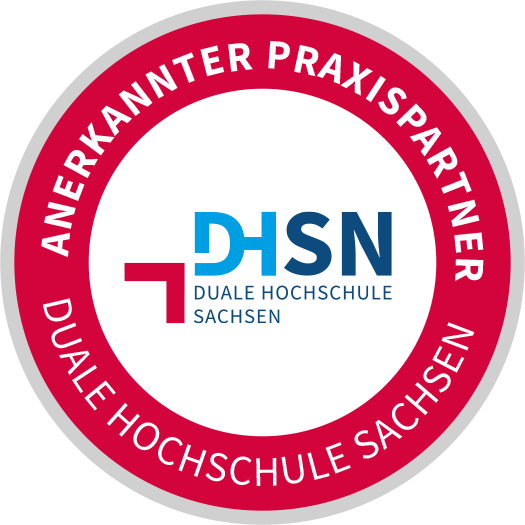 Siegel Anerkannter dualer Praxispartner DHSN