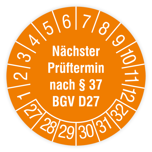 Prüfplaketten Individuell Wunsch Text Logo DGUV V3,UVV,BGV,D27,BGR,VDE :30-40mm Prüfplaketten Individuell Wunsch Text Logo DGUV V3,UVV,BGV,D27,BGR,VDE :30-40mm