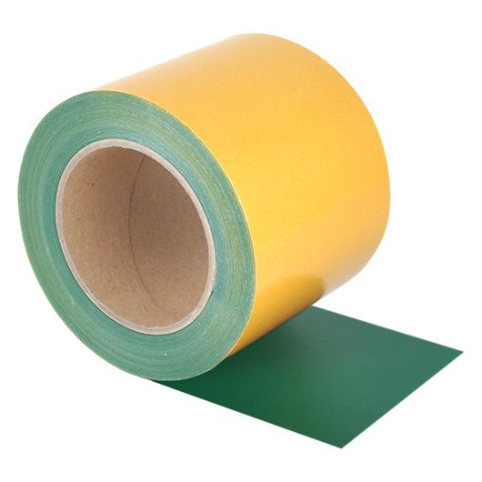 Überfahrbares Bodenmarkierungsband, WT-5125, PVC, selbstkl., grün, Breite 100mm, 10m/Rolle