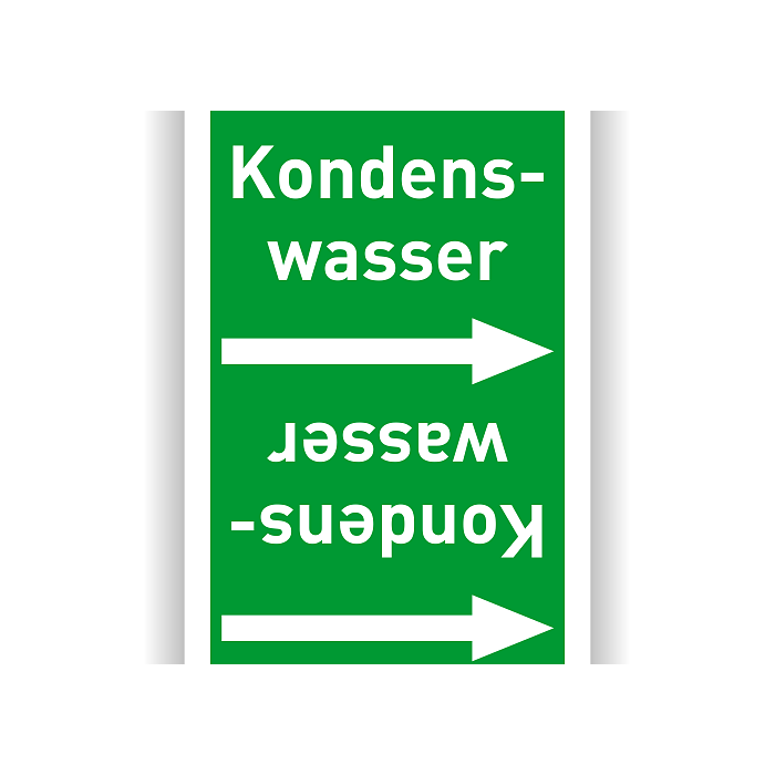Rohrleitungsband Kondenswasser nach DIN 2403 in verschiedenen Ausführungen