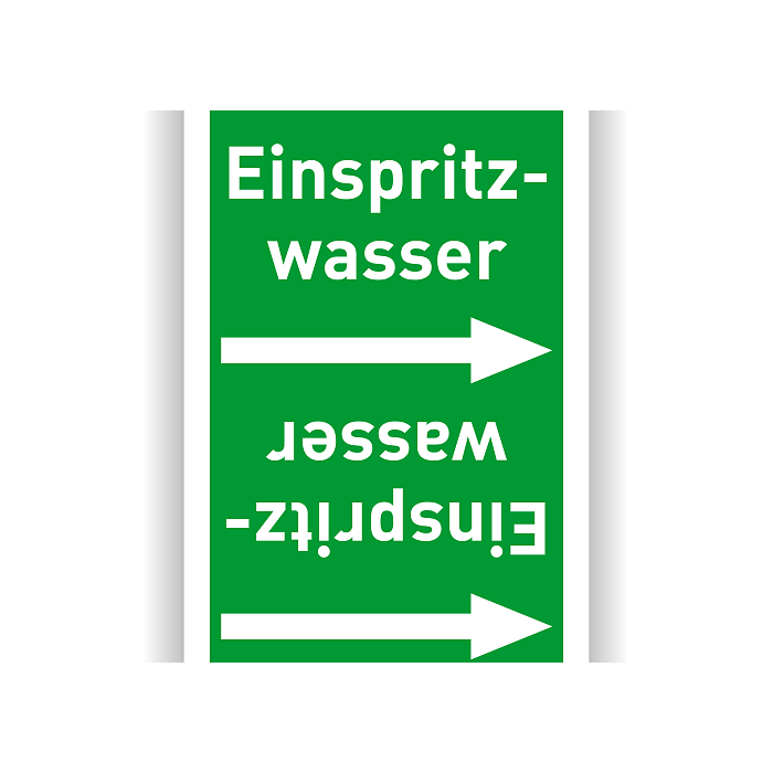 Rohrleitungsband Einspritzwasser nach DIN 2403 in verschiedenen Ausführungen