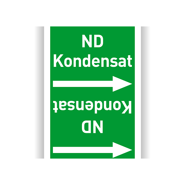 Rohrleitungsband ND Kondensat nach DIN 2403 in verschiedenen Ausführungen
