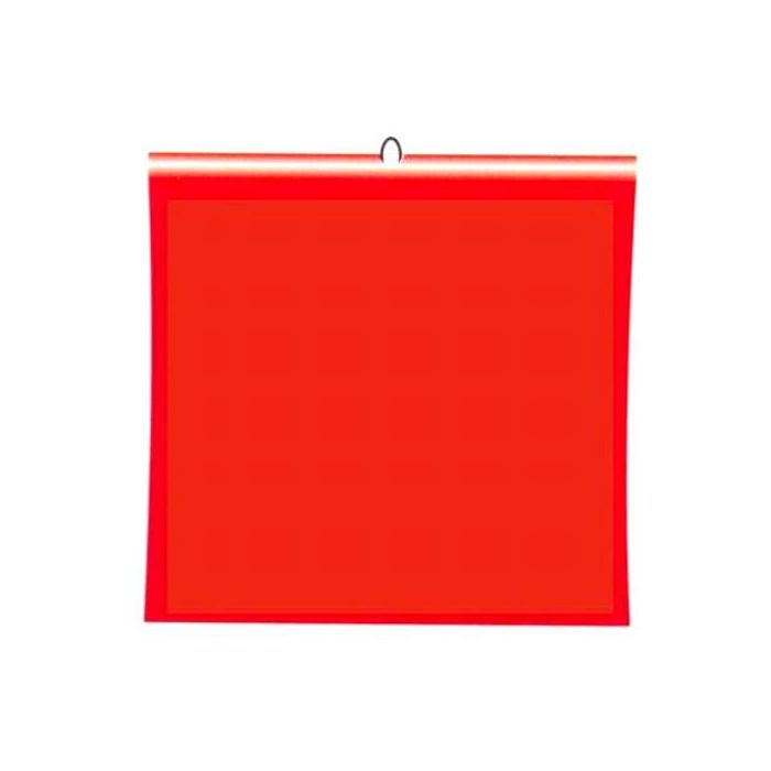 rote Warnflagge für überstehende Ladung, StVO §22, 300 x 300 mm, individuell bedruckt