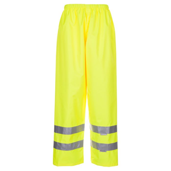Planam Warn- und Wetterschutz-Regenhose, 2065, uni gelb, Größe 3XL