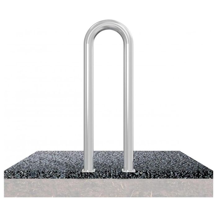 Universalbügel, Stahlrohr Ø 76 mm, ohne Querholm, feuerverzinkt, zum Aufdübeln