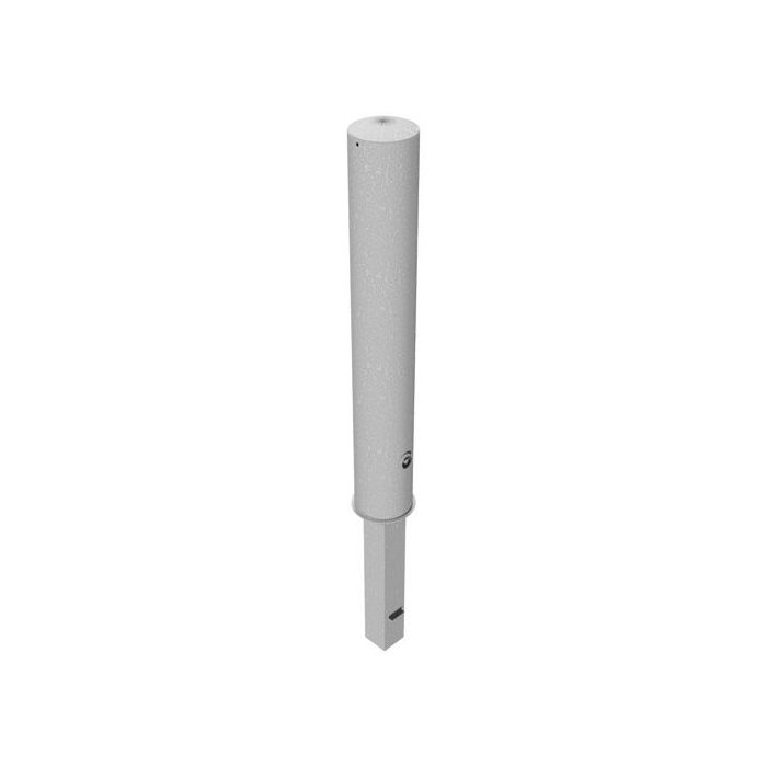 Absperrpfosten Ø 152 mm, herausnehmbar, 1000mm Überflur, Dreikantverschluss, feuerverzinkt