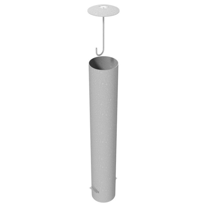 Absperrpfosten Ø 193 mm, zum Einbetonieren, 800mm Überflur, Befüllbar, mit losem Deckel