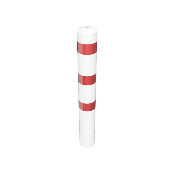 Absperrpfosten Ø 193 mm, zum Einbetonieren, 1100mm Überflur, Befüllbar, schraubbarer Deckel, w/r