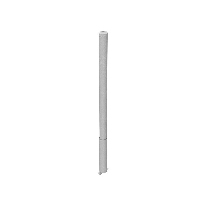 Absperrpfosten Ø 60 mm, herausnehmbar, Bodenhülse, 900mm Überflur, ohne Verschluss