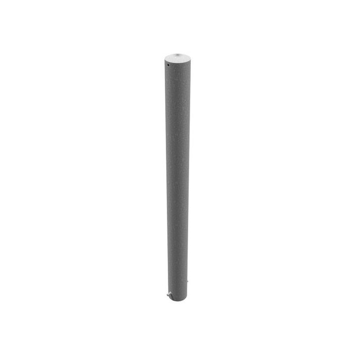 Absperrpfosten Ø 102 mm, zum Einbetonieren, 900mm Überflur, mit Erdanker, feuerverzinkt