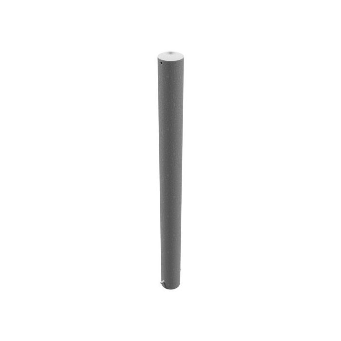 Absperrpfosten Ø 108 mm, zum Einbetonieren, 900mm Überflur, mit Erdanker, feuerverzinkt