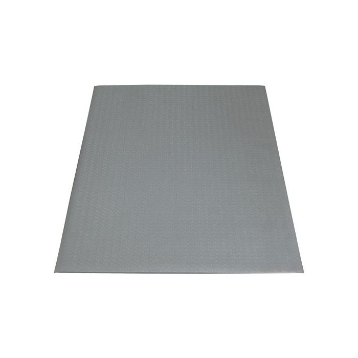 Miltex Arbeitsplatzmatte Yogameter Super, Orangenschalenstruktur, grau, PVC