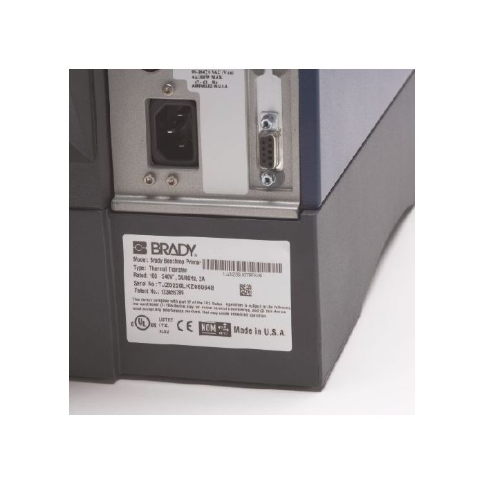 Polyester-Etiketten, grau matt, B-428, für M610, M611, M710, BMP61 & BMP71
