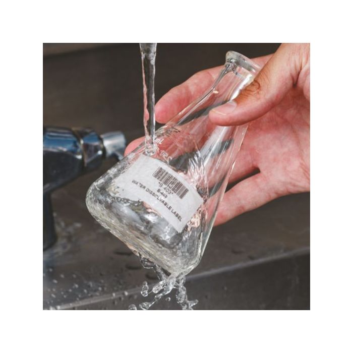 Wasserlösliche Papieretiketten, weiß matt, für M211/M210/BMP21