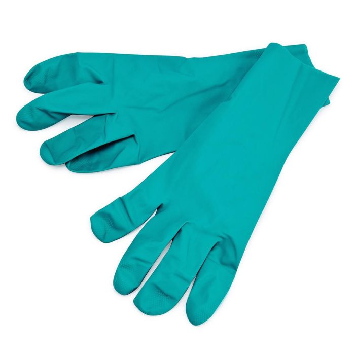 Grüne Nitril-Handschuhe