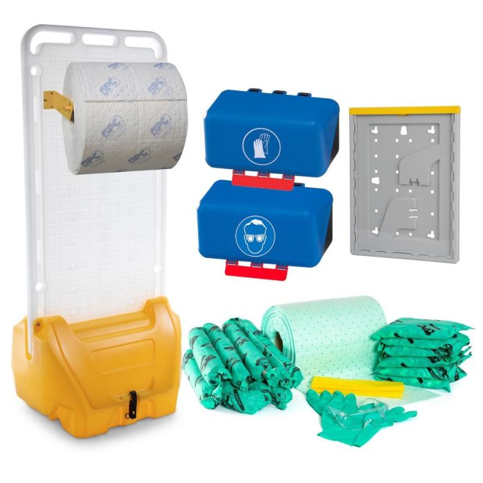 SitePoint - Set für Chemikalien, SitePoint-Wagen inkl. Füllung