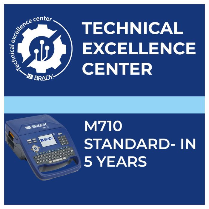 Servicevertrag für Brady M710, „Standard In“ - 5 Jahre