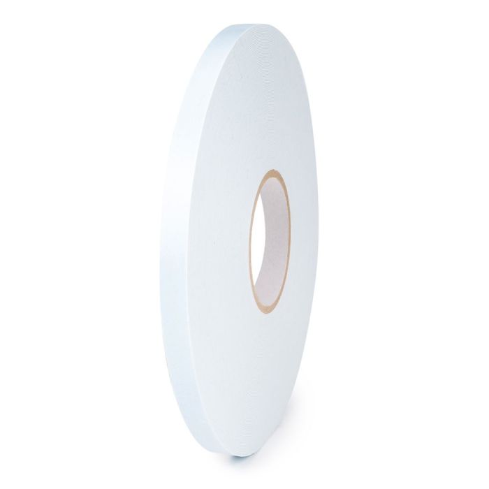 Klebeband Orabond 1826 aus Polyethylen-Schaumstoff mit Acrylatklebstoff, weiß, doppels, 15 mm x 50 m