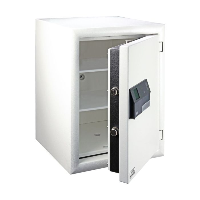 Burg-Wächter Tresor Diplomat MTD 760 E FP 62,5x50 cm, Fingerprint, Widerstandsgrad I, Verkehrsweiß