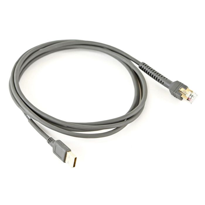 Zebra USB-Verbindungskabel, geschirmt, für verschiedene Barcodescanner