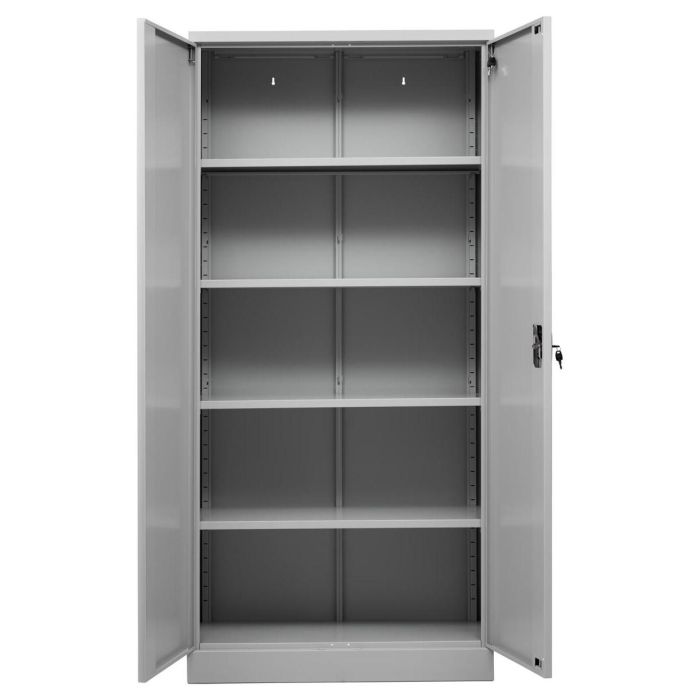 C+P Materialschrank Basis, 4 Böden, 1950x916x422mm