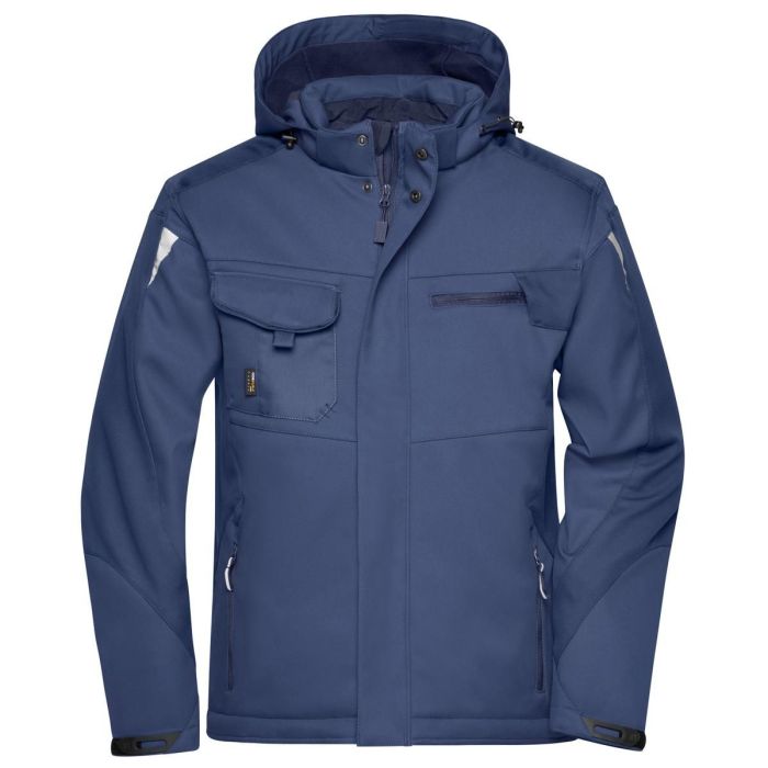 Softshelljacke mit CORDURA®-Verstärkung, warm gefüttert, winddicht u. atmungsaktiv, div. Taschen