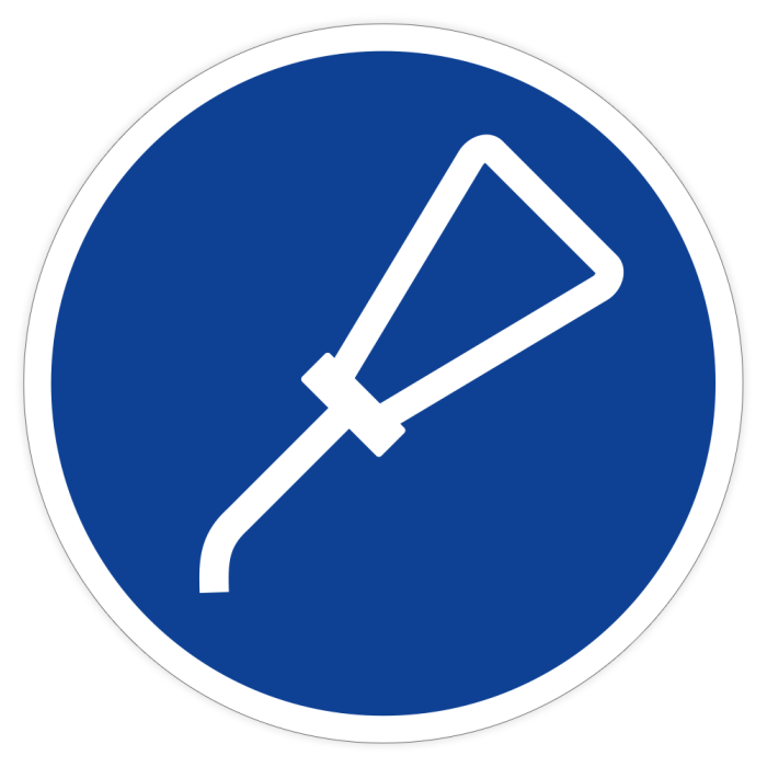 Gebotsschild, Öl- und Schmierintervalle beachten, praxisbewährt, Aufkleber auf Bogen