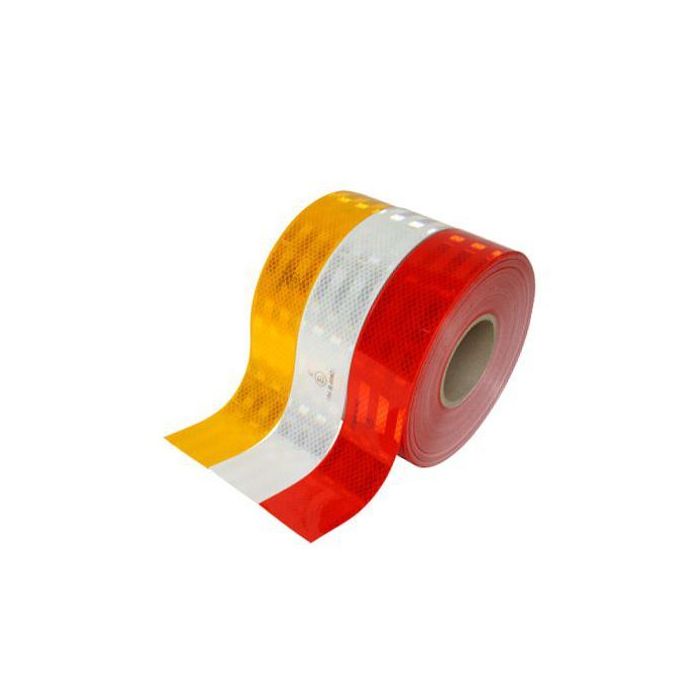 ECE 104 Konturmarkierung für Festaufbauten, 3M/Reflexallen, durchgehend, 50 mm x 12,5 m