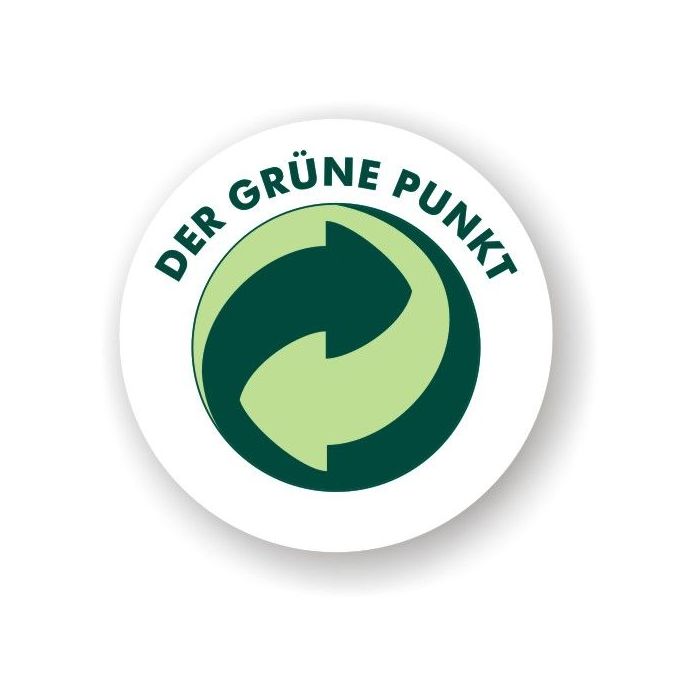 Piktogramm - Der grüne Punkt verschiedene Ausführungen