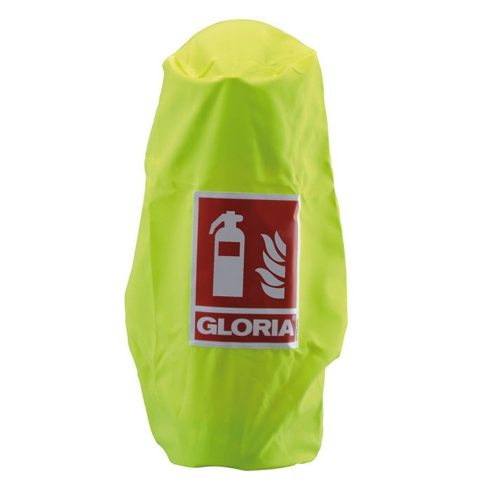 Gloria Textil-Schutzhaube für Feuerlöscher gelb, für Geräte bis 6 kg