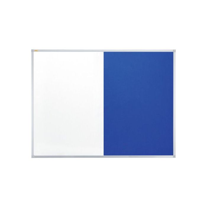 Franken Kombitafel X-tra!Line, 1200 x 900 mm weiß / blau