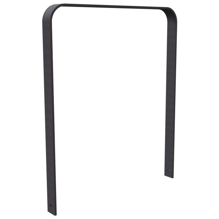 Flachstahlbügel gebogen 80x12mm, Einbetonieren, 1200x1000 mm (HxB), Eisenglimmer