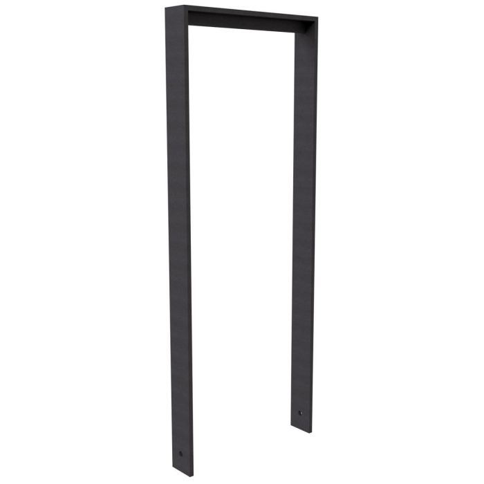 Flachstahlbügel 80x12mm, Einbetonieren 1200x450 mm (HxB), mit Unterzug, Eisenglimmer