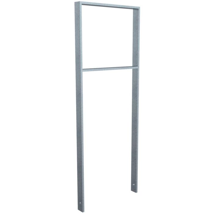 Flachstahlbügel 50x12mm, Einbetonieren, 450x1000 mm (HxB), Querholm, feuerverzinkt