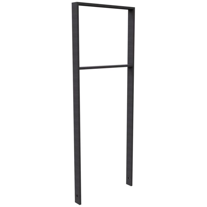 Flachstahlbügel 50x12mm, Einbetonieren, 450x1000 mm (HxB), Querholm, Eisenglimmer