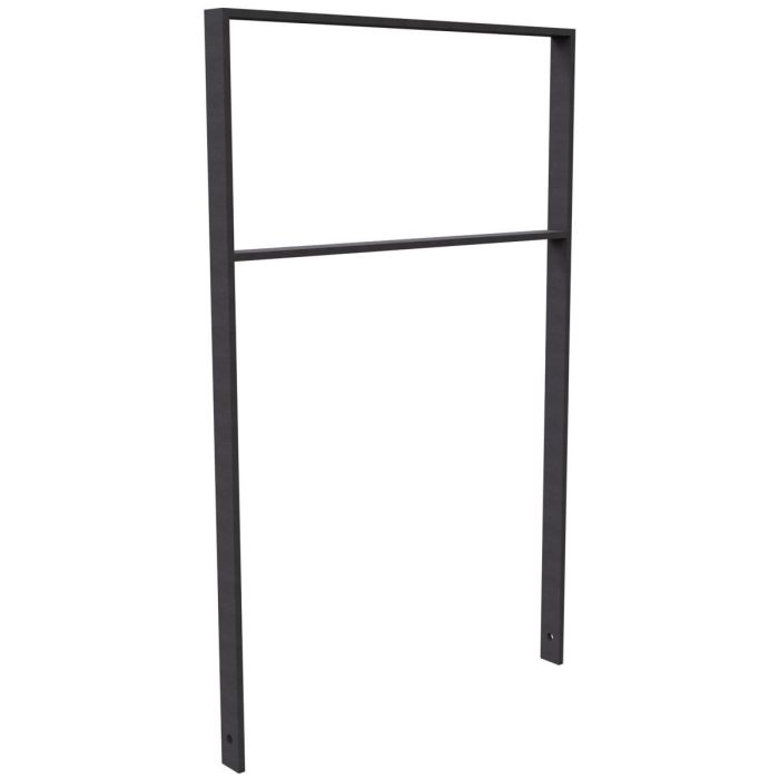 Flachstahlbügel 50x12mm, Einbetonieren, 750x1000 mm (HxB), Querholm, Eisenglimmer