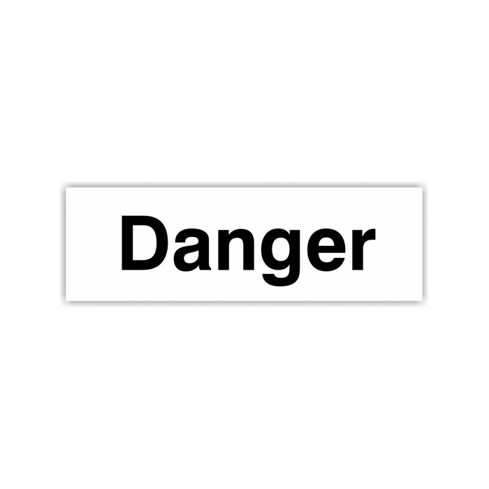 GHS-Signalwort Danger,  Folie, verschiedene Formate